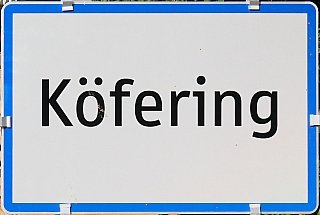 Koefering am Jauerling, Ortsschild