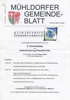 Mühldorfer Gemeindeblatt Nr. 07/2004 Oktober