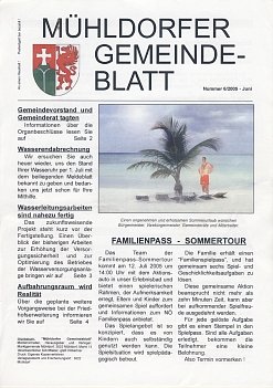 Mühldorfer Gemeindeblatt Nr. 06/2005 Juni