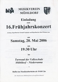 Musikverein Mühldorfer 2006