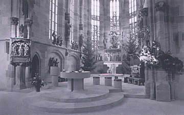 Oltář jako centrum liturgie.