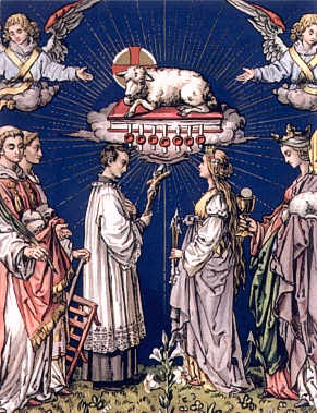 Heilige Philomena und heiliger Aloisius